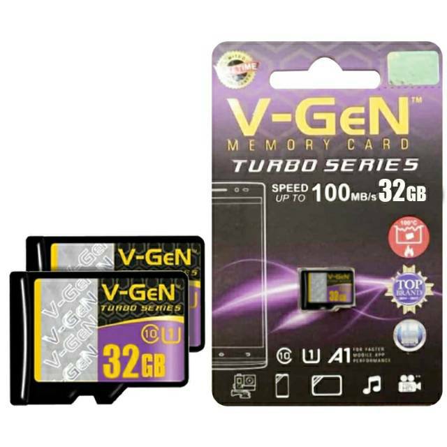 (ORIGINAL 100%)MICRO SD V-GEN 32GB CLASS 10/TURBO NA