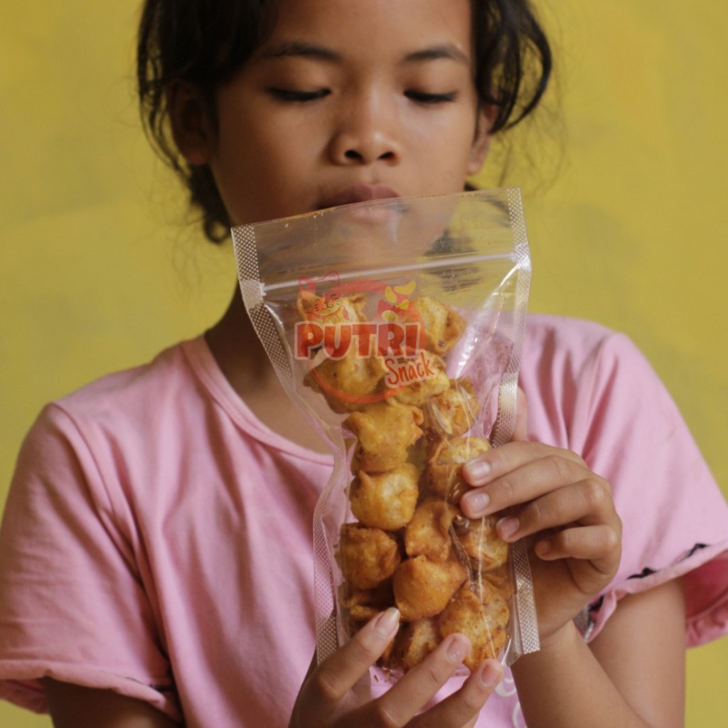 Siomay Mini Kering 100gr Kemasan Standing Pouch