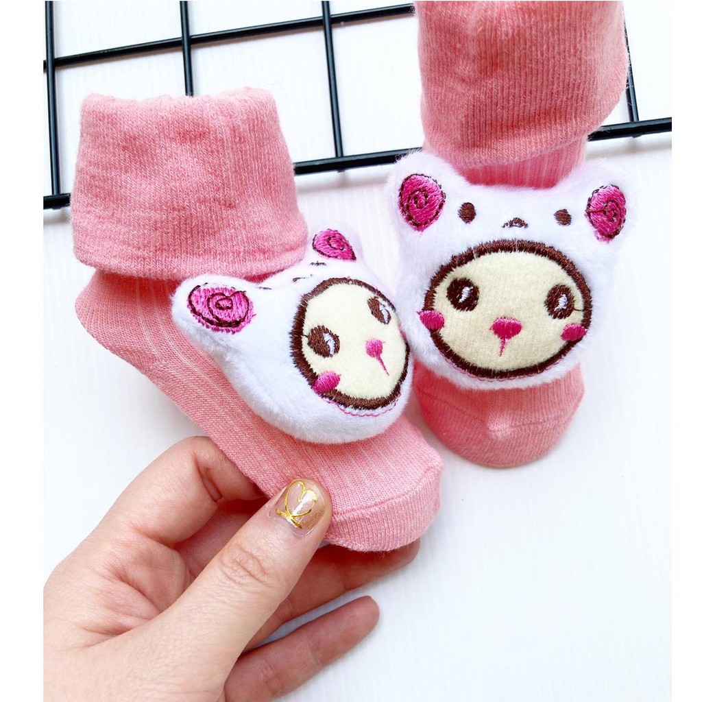 kaos kaki anak boneka kaos kaki bayi boneka kaos kaki anak lucu import sepatu terlaris babeebabyshop