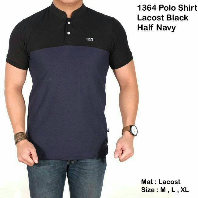 Credomenstore Kaos  Polo  Hijau Polos  Kaos  Kerah Hijau 