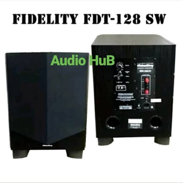 SUBWOOFER AKTIF FIDELITY FDT 128SW 12 INCH FDT128SW FDT 128 SW