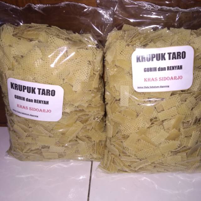 

Krupuk snack taro