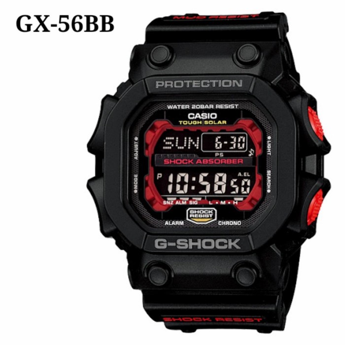 Original Jam Casio G Shock KINGKONG GX-56BB-1 Full Black GX-56 ORI BM Premium Kekinian