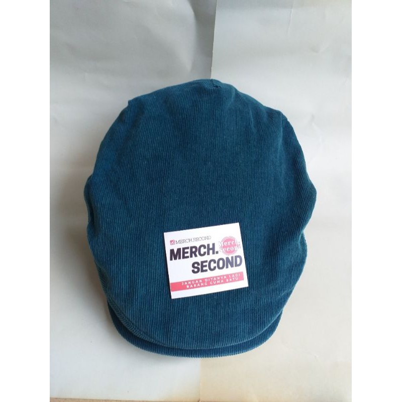 Topi Cap FlatCaps News Boy ( Uniqlo ) PL Preloved Second