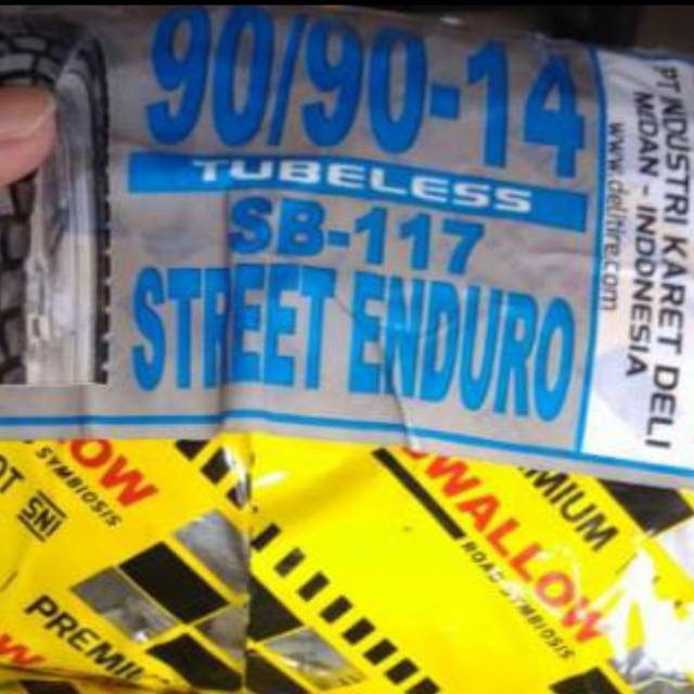 Ban swallow street Enduro 90/90-14 for Vario 110/125/150/X-RIDE/MIO M3/mio J/Beat F1/ Esp/pop