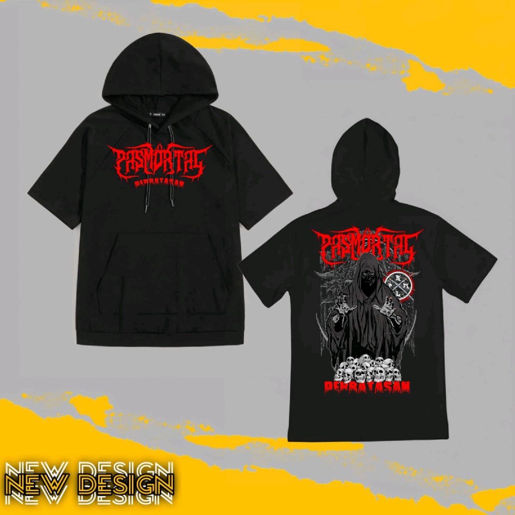 TS HOODIE PASMORTAL PERBATASAN DESAIN TERBAIK BISA COD