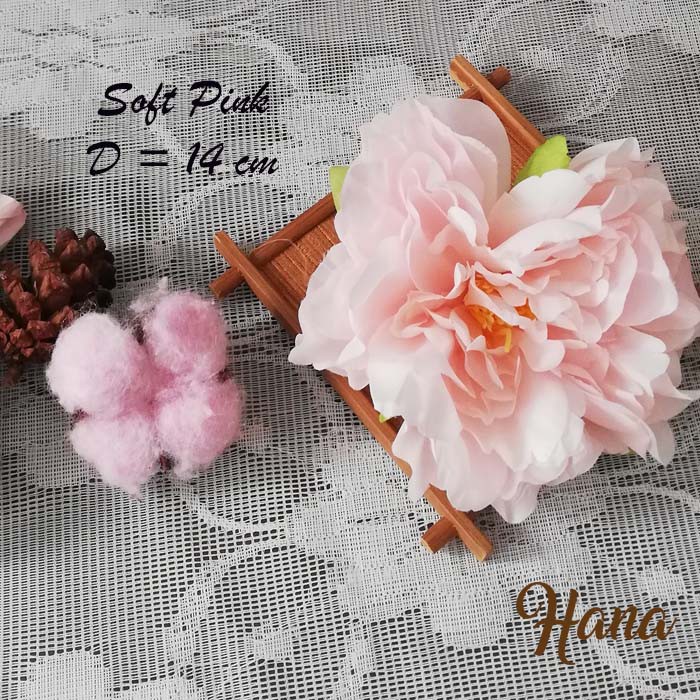 Bunga plastik dekorasi/bunga artifisial/bunga mawar palsu-4