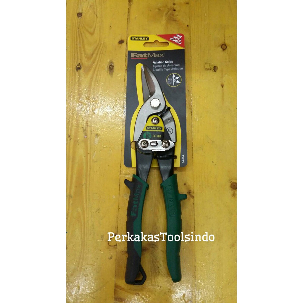 

ORIGINAL Gunting Baja Ringan 10' STANLEY (Kanan)(Gunting Holo/Plat/Seng) Murah
