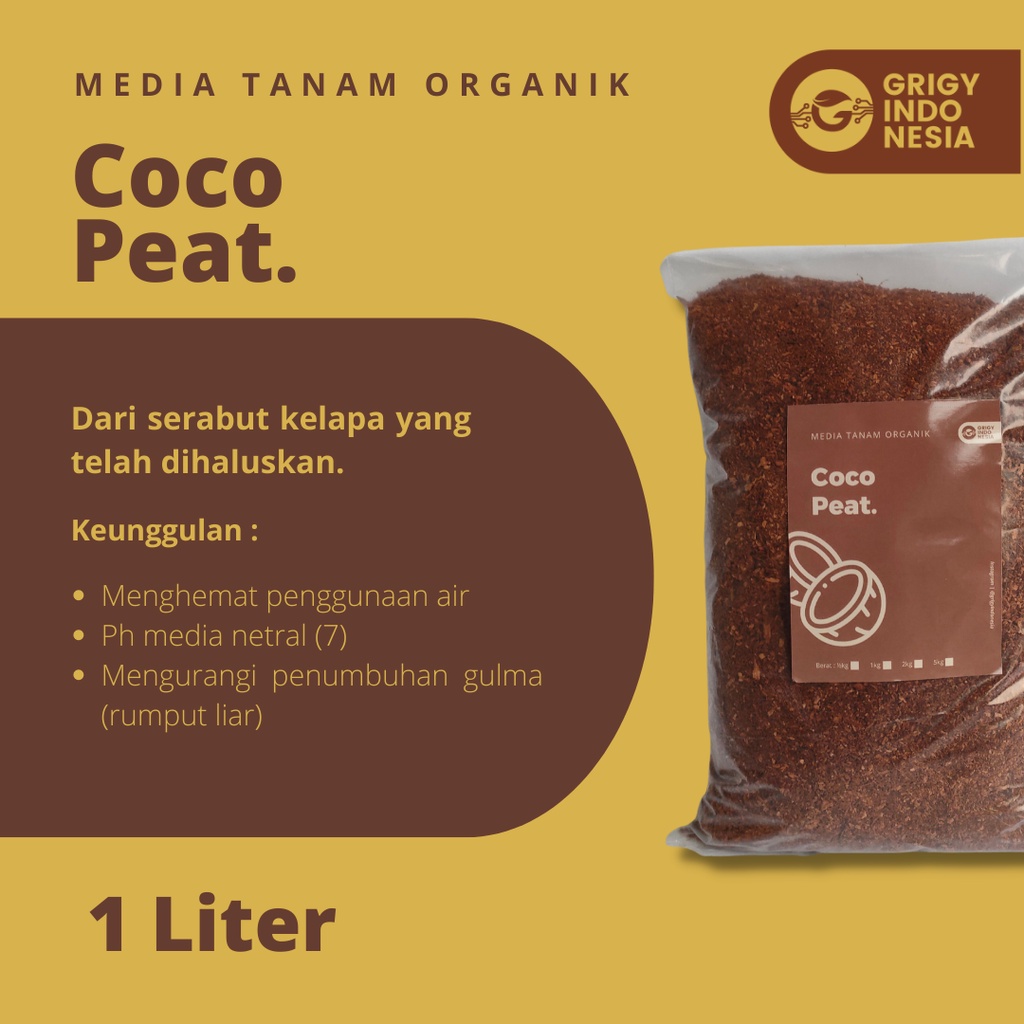 MEDIA TANAM SERBUK KELAPA / COCOPEAT PREMIUM QUALITY