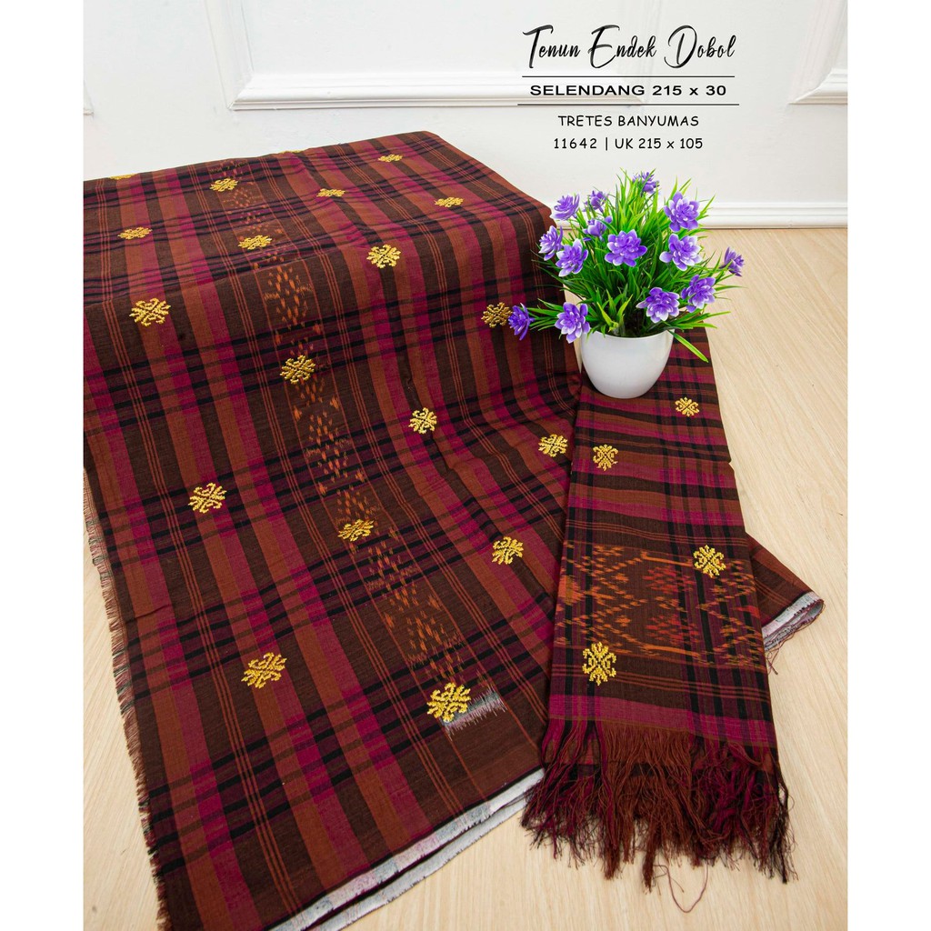 SET KAMEN SELENDANG TENUN ENDEK DOBOL TRETES BANYUMAS