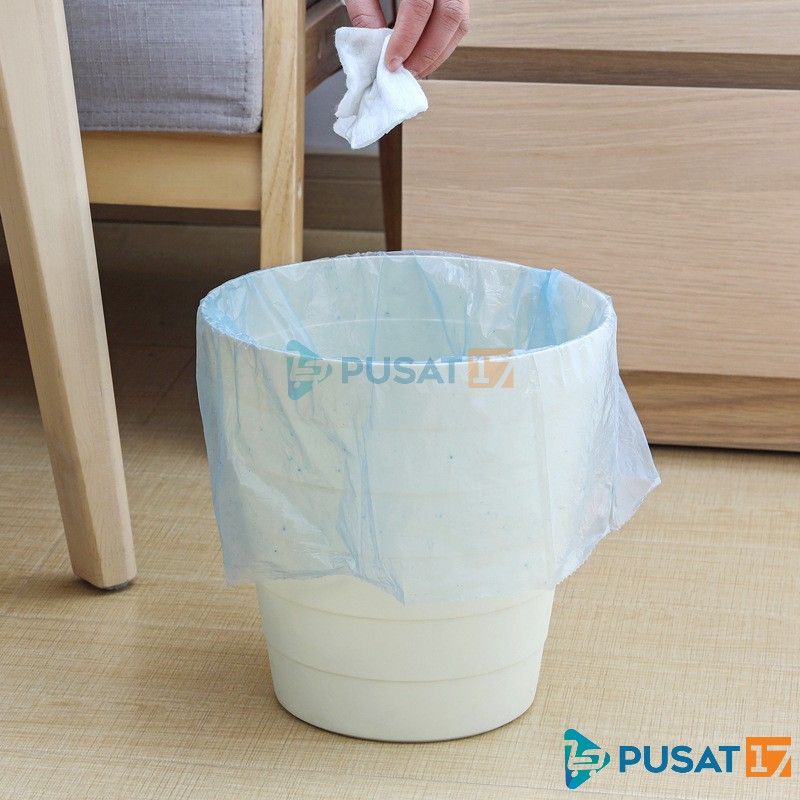 KANTONG PLASTIK SAMPAH 45×50 cm isi 20 lembar/kantong plastik gulung roll