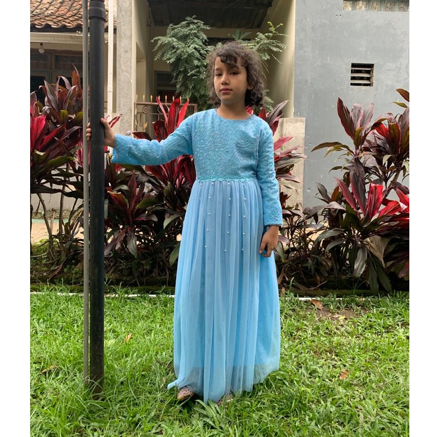 DRESS ANAK EVELINE 3 - 12TAHUN / DRESS ANAK/ GAMIS ANAK/ BAJU ANAK/GAMIS BAGUS MURAH/BAJU LEBARAN RUMAH KEBAYA BANDUNG RUMAH SONGKET BANDUNG