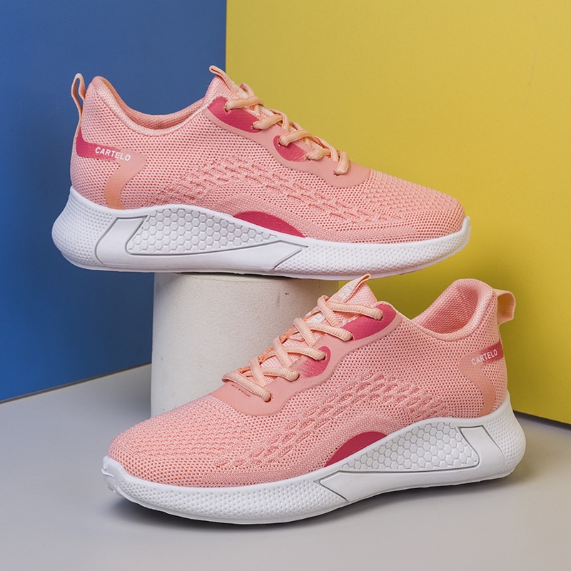 FREE BOX Sepatu sneakers wanita import CARTELO model terbaru modis keren dan nyaman di pakai 100% re