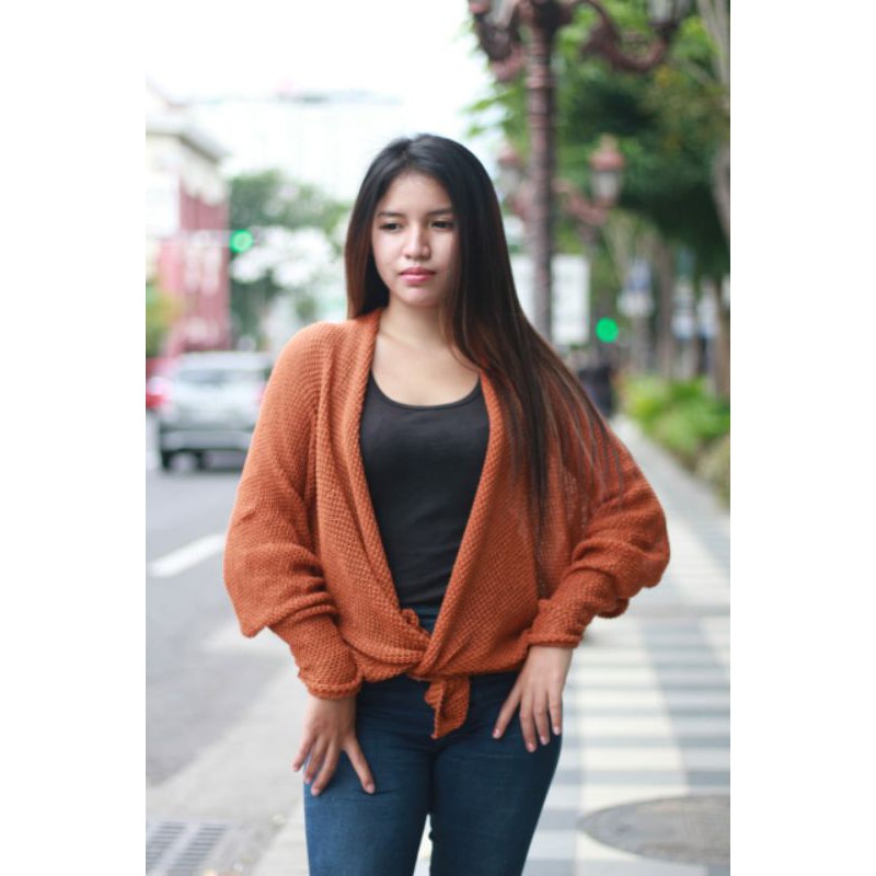 CARDIGAN BATWING | KARDIGAN KELELAWAR RAJUT KNIT