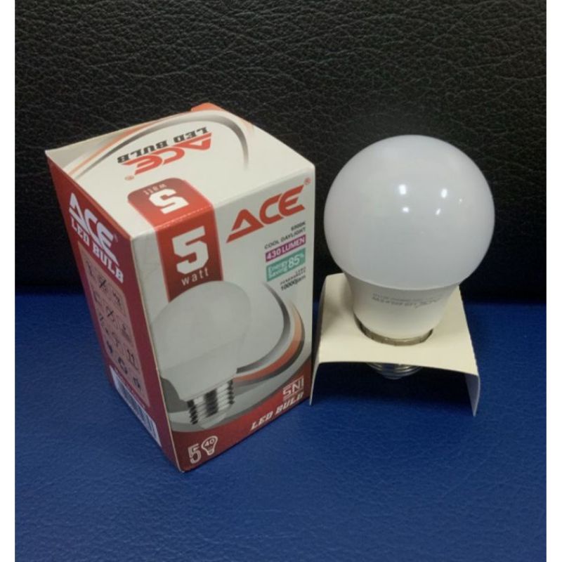 Bola Lampu LED Bulb ACE 5 Watt