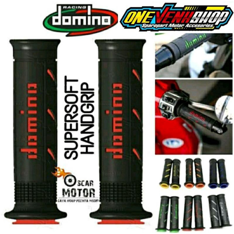 HANDGRIP DOMINO GRIP DOMINO MOTOR UNIVERSAL BUKAN GRIP KITACO KTC RCB