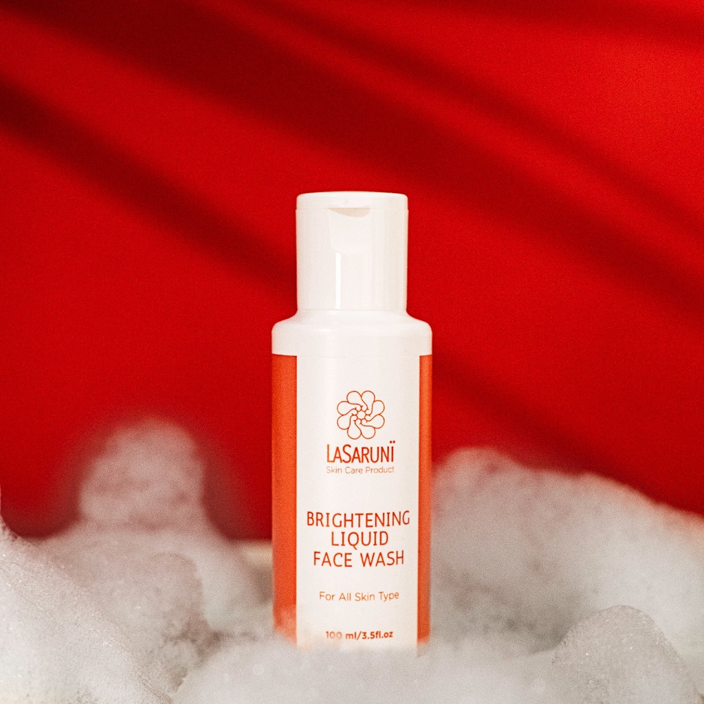 Lasaruni Brightening Face Wash Pencuci Pembersih Pencerah Wajah