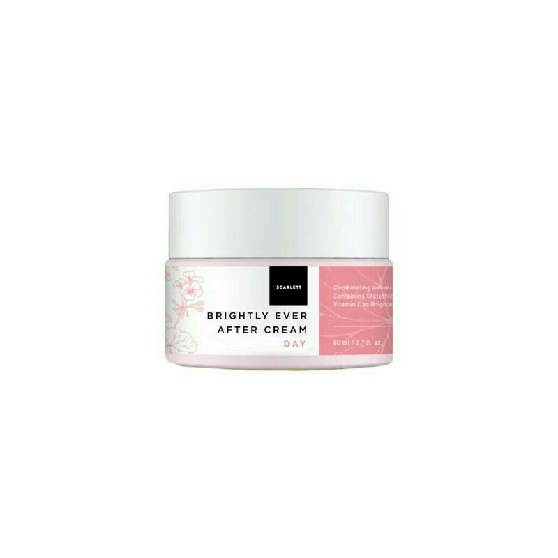 CREAM WAJAH GLOWING BPOM SCARLETT BRIGHTLY EVER AFTER CREAM DAY &amp; NIGHT 20GR SCARLETT BRIGHTY