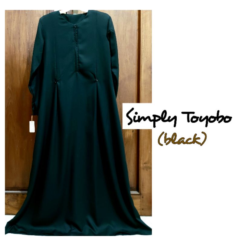 Gamis fenomenal Simply Toyobo Lux | busui friendly | 1kg = 3pcs