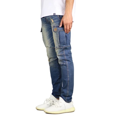 Hyperdenim Deep Blue Cargo Jeans 100% Authentic