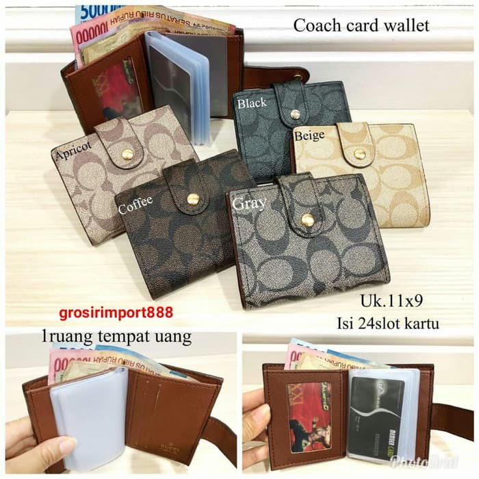 Dompet kartu/Card wallet Coach