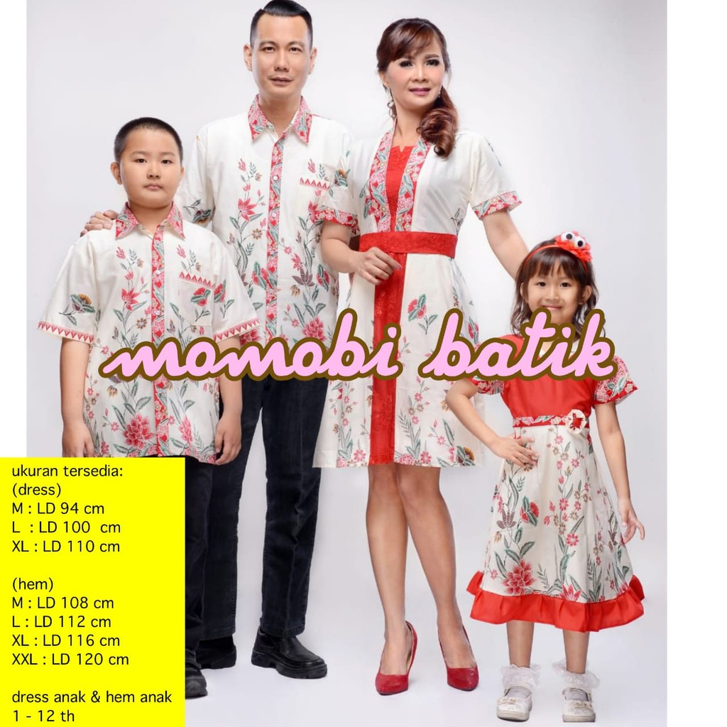 SARIMBIT BATIK COUPLE CHEONGSAM IMLEK KEMEJA TERUSAN ECER