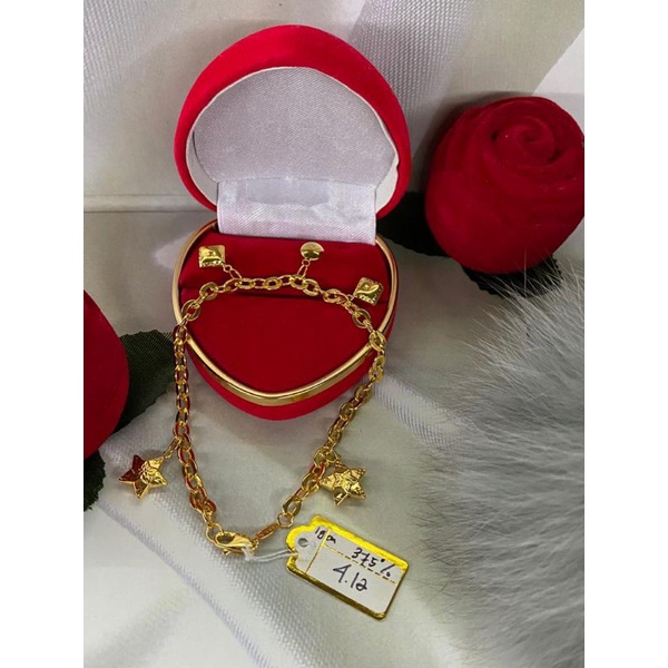 Gelang mainan emas asli