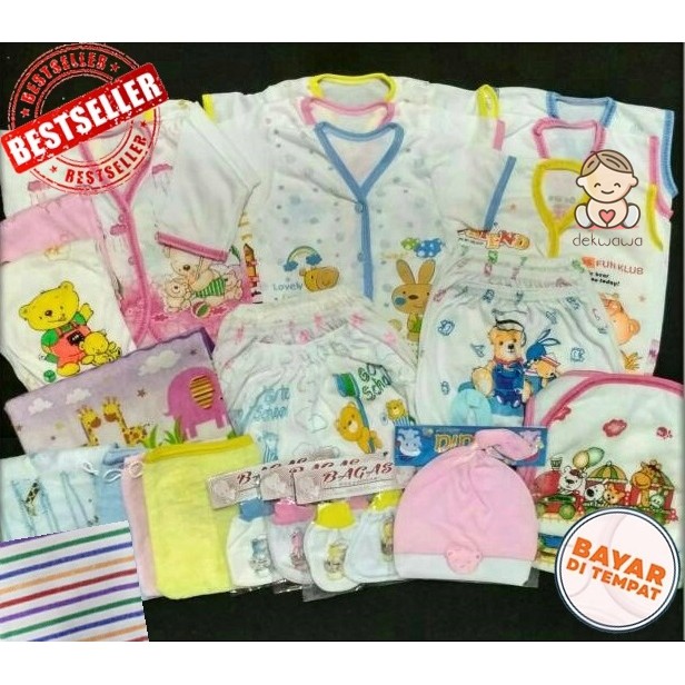 Paket paketan 1 - Baju perlengkapan bayi baru lahir newborn Baby gift kado