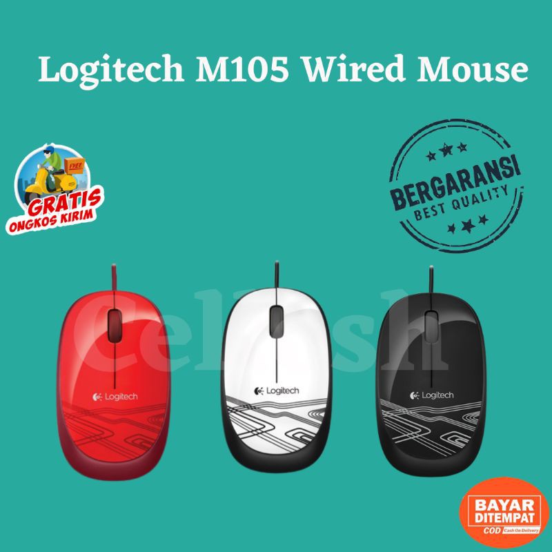 Logitech M105 Wired Mouse