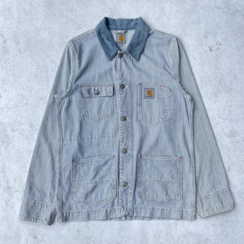 carhartt WIP state coat hickory