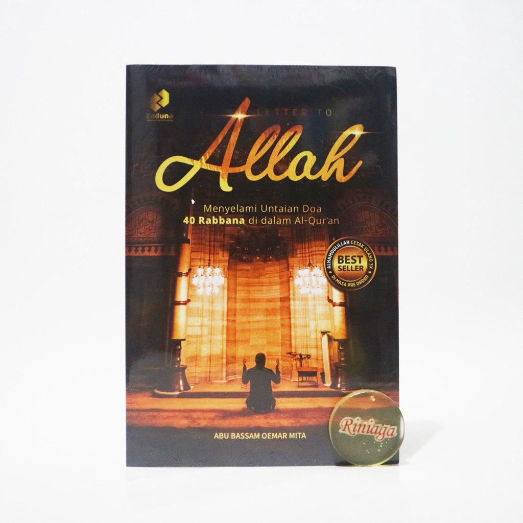 A Letter to Allah - Menyelami Untaian Doa 40 Rabbana - Penerbit Zaduna -riNiaga