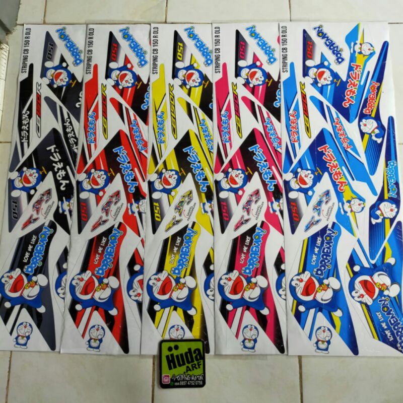 Striping cbr150 sticker cbr150Lis motor variasi cbr150