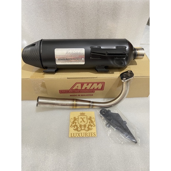 Knalpot AHM Original Model Tsukigi - Mio Sporty / Mio Smile/ Mio Soul / Fino Karbu