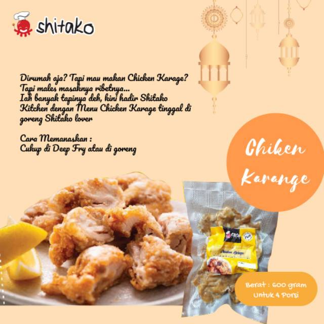 

Chicken Karage Shitako