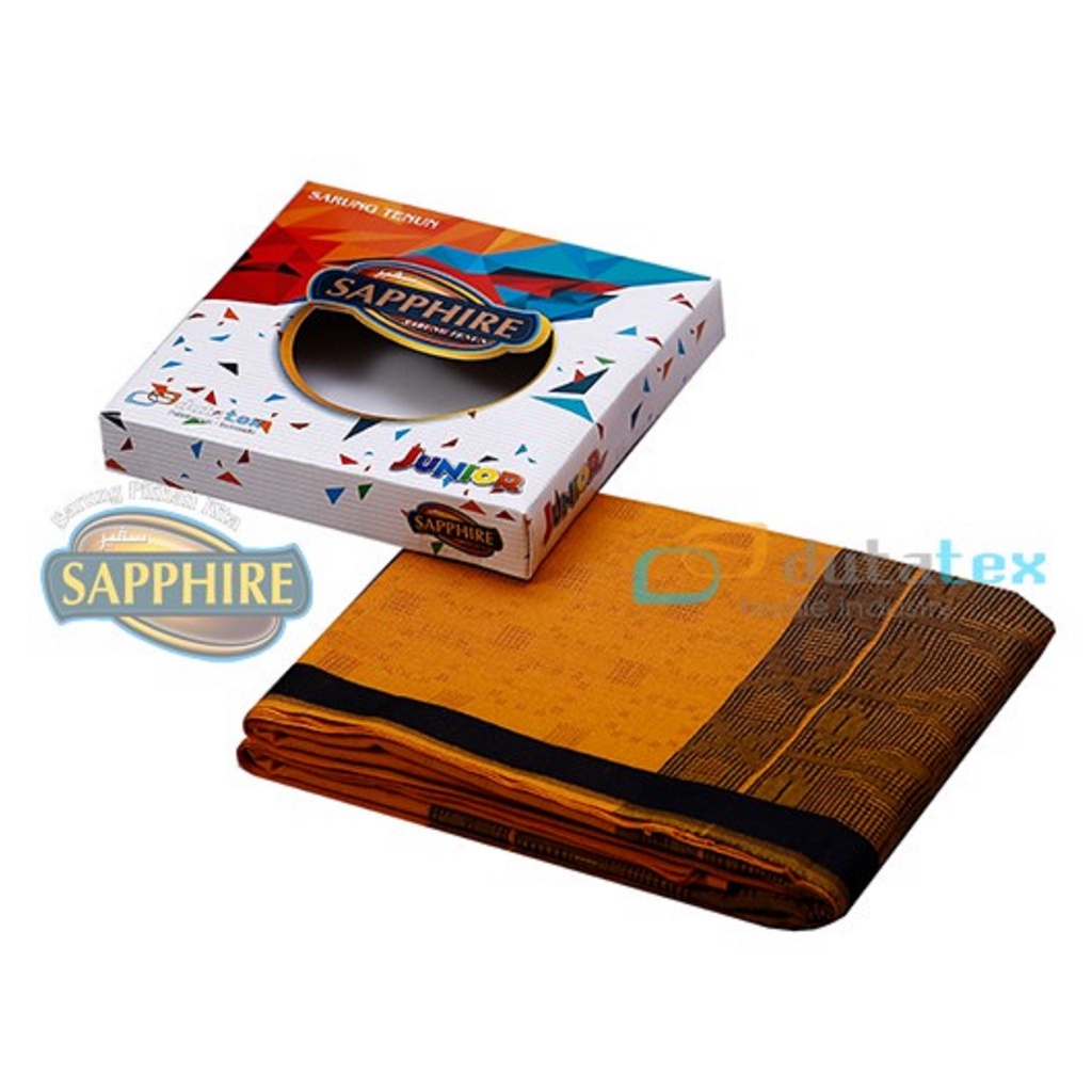 SARUNG ANAK SD SMP SAPPHIRE JUNIOR POLOS WARNA KIDS KECIL REMAJA TANGGUNG SANTRI SAPIR SAFIR SHAPIRE