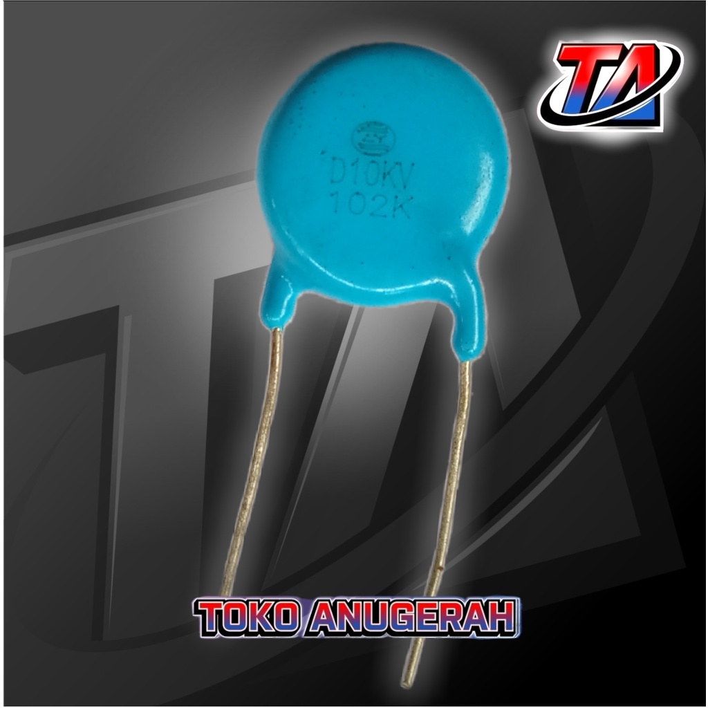 KAPASITOR 10KV 102K / 10KV102K