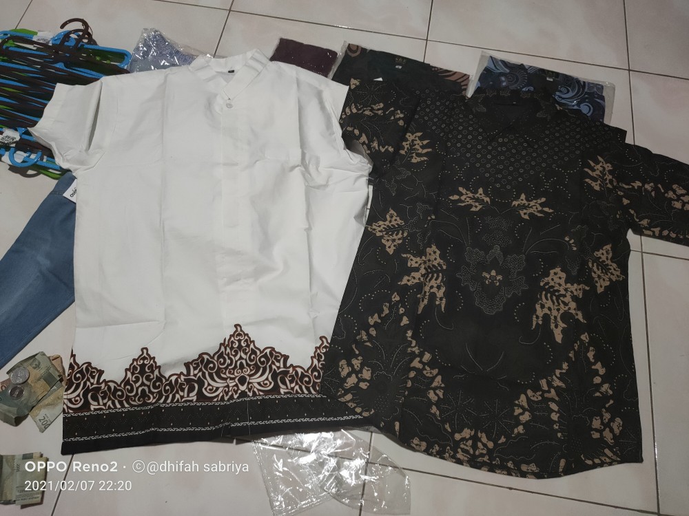 Batik Exclusive Kembar Peksi Bahan Katun Primisima Full Furing Free Masker