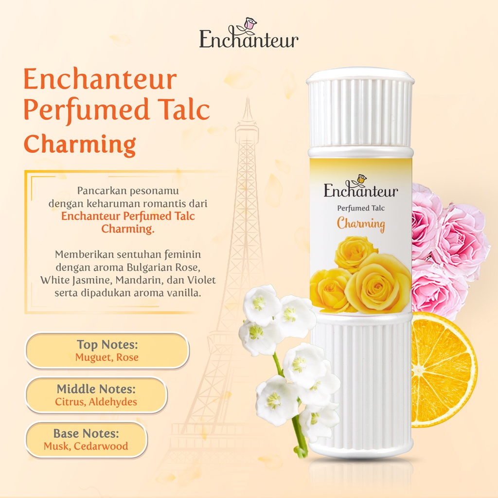 ENCHANTEUR PERFUMED TALC