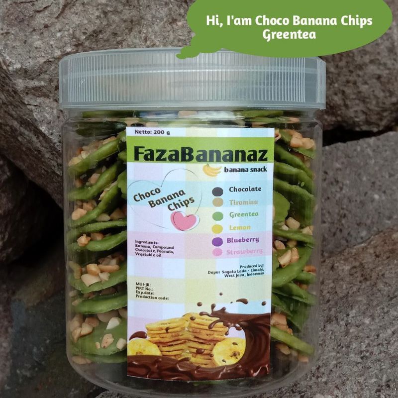 

choco banana chips