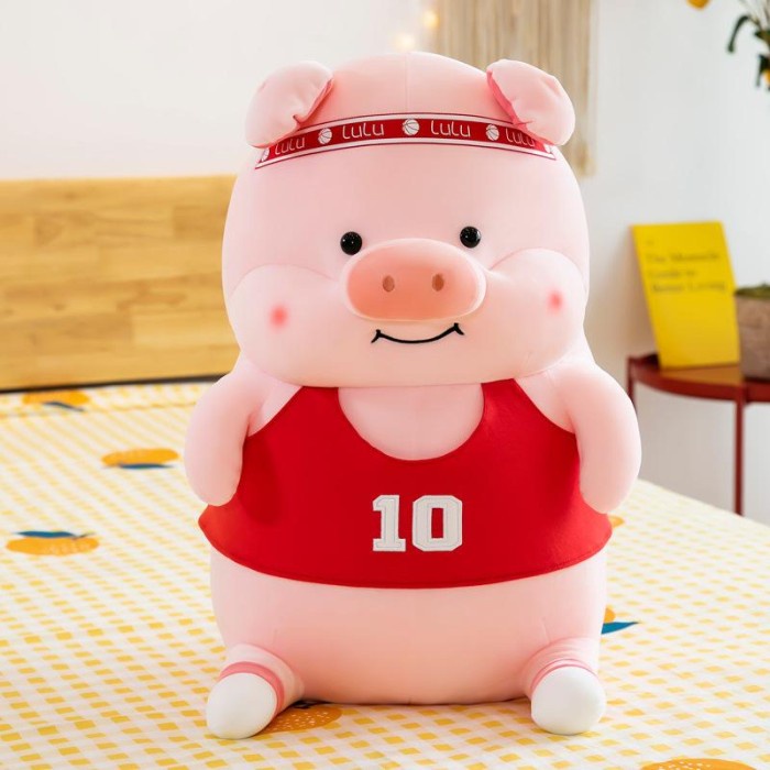 Boneka Babi Pig Lulu Number 10 Import
