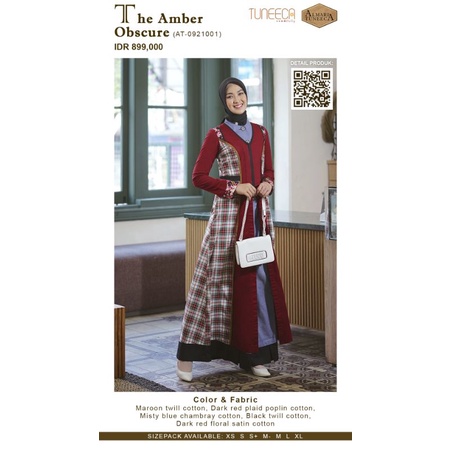 Almari Tuneeca AT-0921001 Pretiest Elegance Almari Diskon Sale Promo Gamis Long Dress