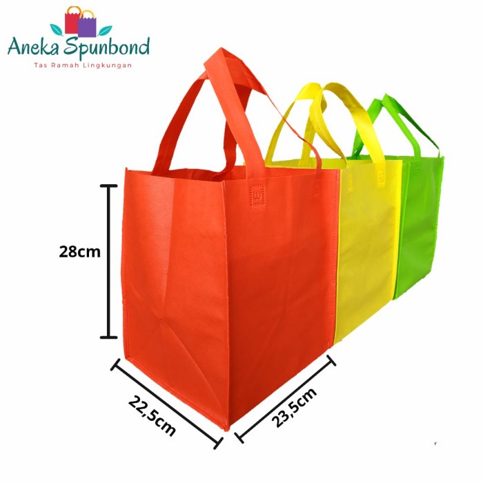 

✨ BISA COD ✨ Tas Spunbond box dus 20 jahit tebal