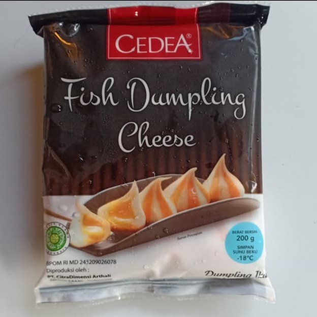 CEDEA DUMPLING CHEESE 200GR