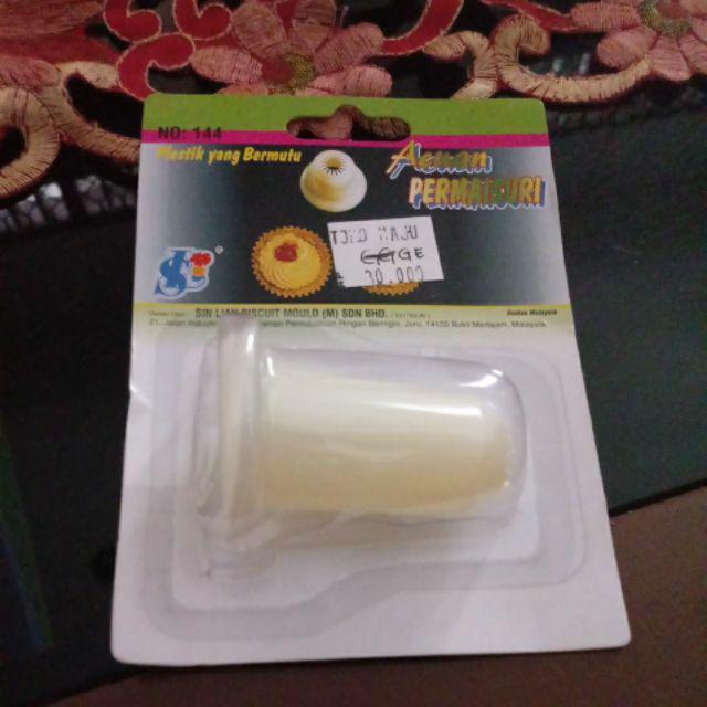 Acuan Kuih Semperit Plastik / Cetakan Kue Kering Dorong Plastik No 114