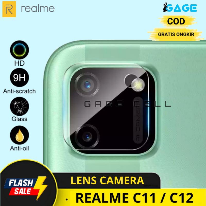 COD✅ Tempered Glass Camera Tg Antigores Kamera Realme C11 C12 Pelindung Kaca Kamera Belakang