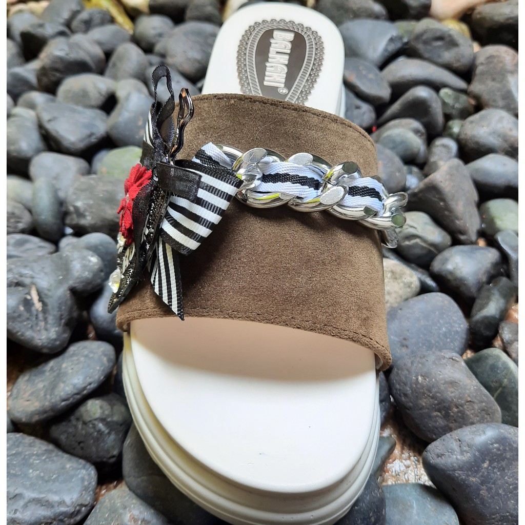 (COD) Balnani Wedges Import / Sandal wedges Import Sorong