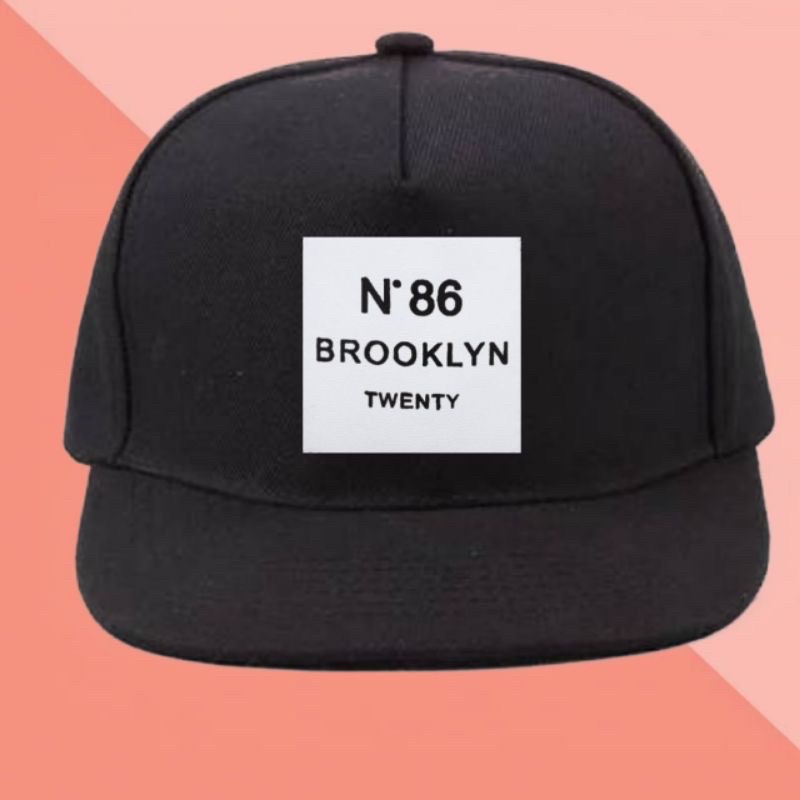 PROMO TOPI SNAPBACK N86 Brooklyn Twenty / topi snapback pria distro original / Topi Pria