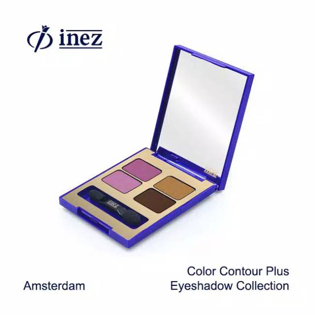 ❤️GROSIR❤️ INEZ Eye Shadow Collection 4 in 1 Palette