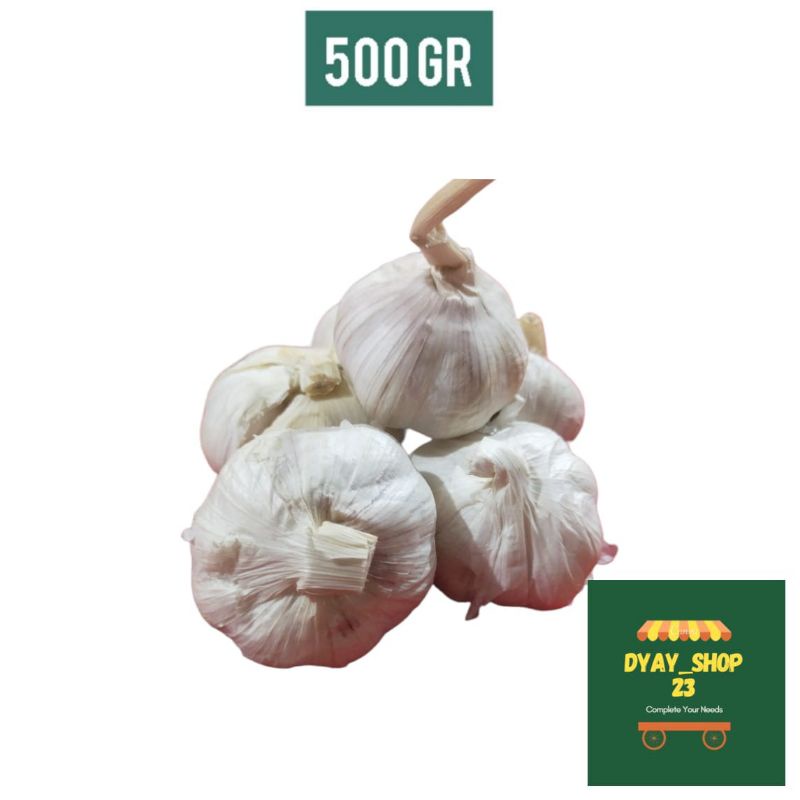 

Bawang Putih Honan / biasa Bersih 500 gr / Murah Meriah / Segar