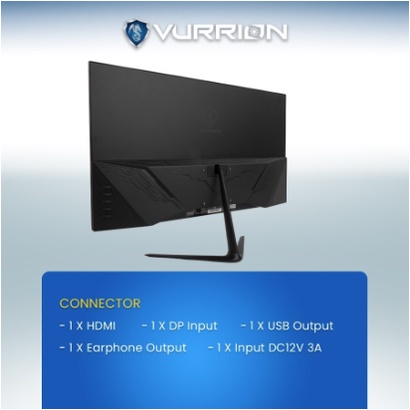 MONITOR LED GAMING VURRION ORIZ 24'' INCH 24MG500-F 165HZ 1ms